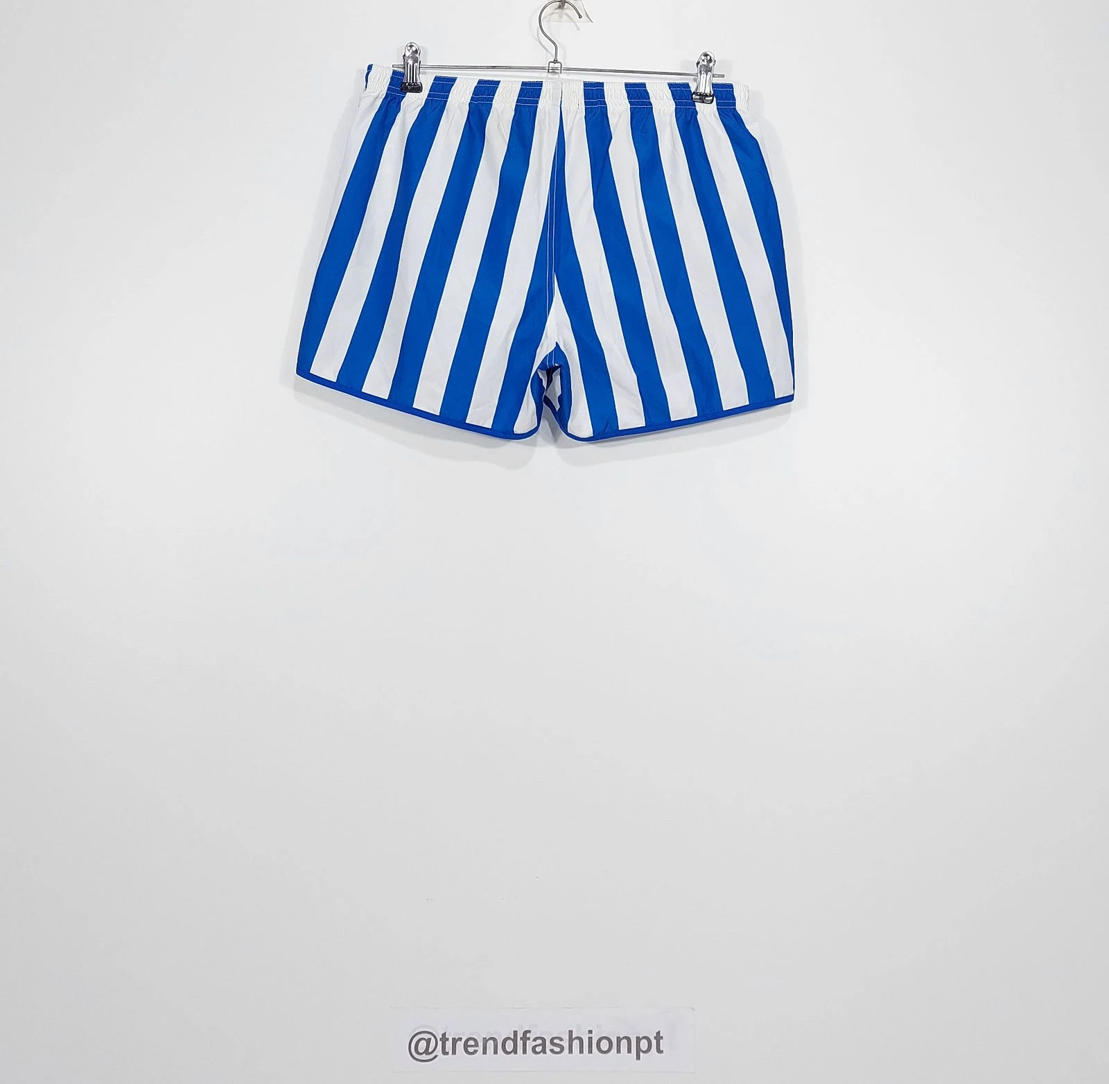 Bañador Ron Dorff con rayas verticales - blanco / azul M – photo 8